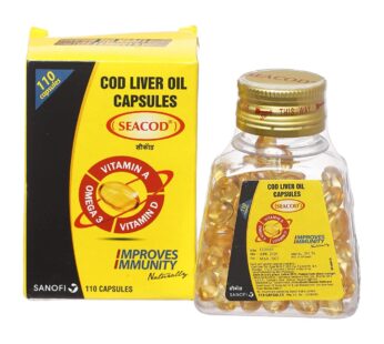 SeaCod Liver Oil Capsules – 110 Capsules