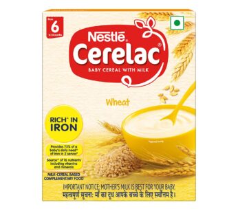 Nestle CERELAC Baby Cereal from 6 Months + with Four Flavors – Wheat