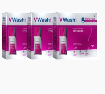 VWash Plus Expert Intimate Hygiene, With Tea Tree Oil, Liquid Wash Prevents Dryness, Itchiness And Irritation, Balances PH, Paraben Free