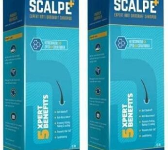 Scalpe Plus Anti Dandruff Shampoo, Pack of 2 (75*2=150ml)  (75 ml)