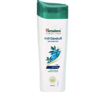 Himalaya Anti Dandruff Shampoo With Tea Tree Removes Dandruff & Soothes Sclap – 200ml