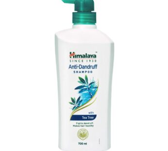 Himalaya Anti Dandruff Shampoo With Tea Tree Removes Dandruff & Soothes Sclap – 700ml