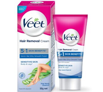 Veet Hair Removal Cream for Sensitive Skin, 32gm