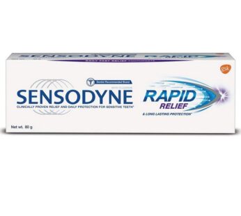 Sensodyne Rapid Relief Toothpaste, 80 gm