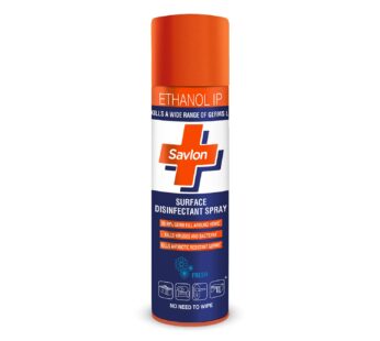 Savlon Surface Disinfectant Spray Sanitizer, Germ Protection on Hard & Soft Surfaces, 170g